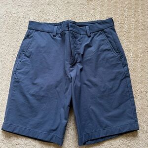 Vineyard Vines Blue Flat Front Shorts Lightweight Casual Wear